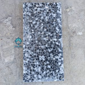 موزاییک افشار 30 در 60 سنگ کریستال نمای تکی روی زمین